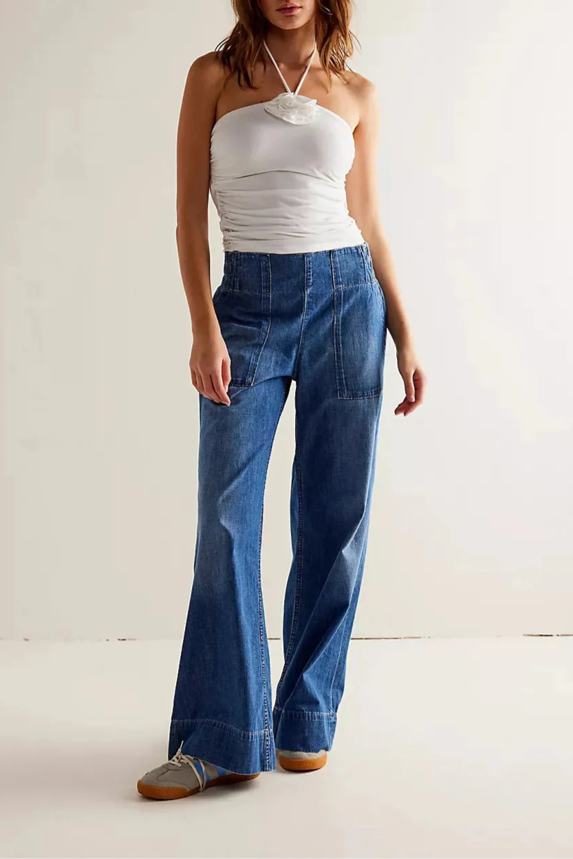 Vivienne High Waist Wide Leg Jeans
