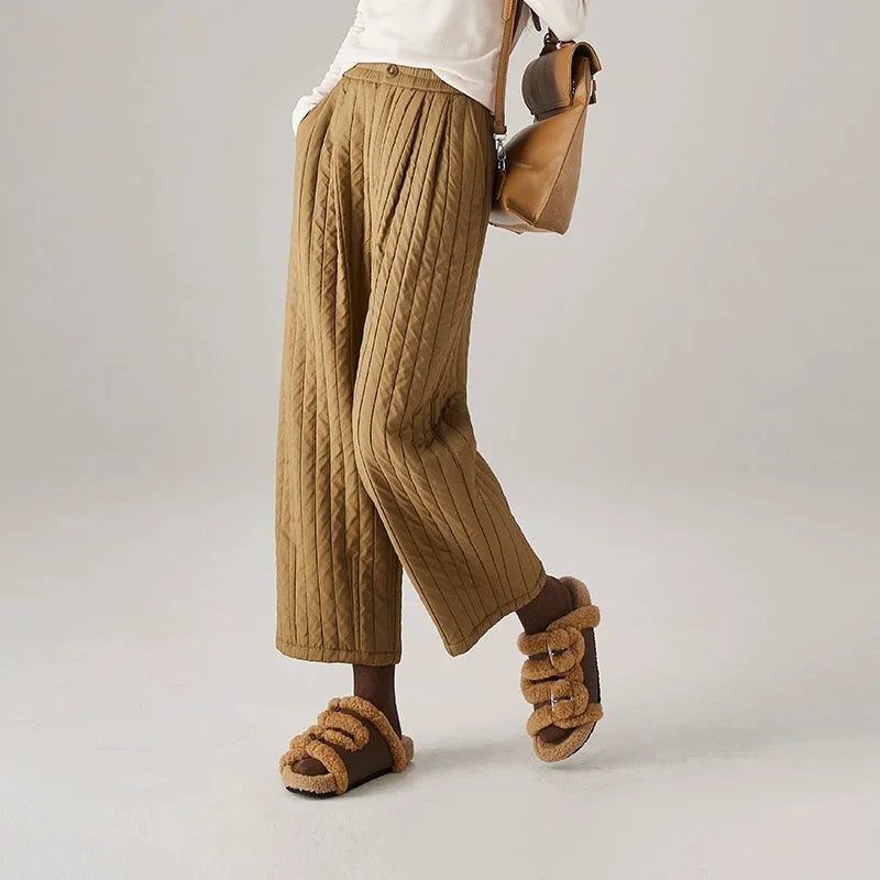 Daria Cotton Wide-Leg Pants