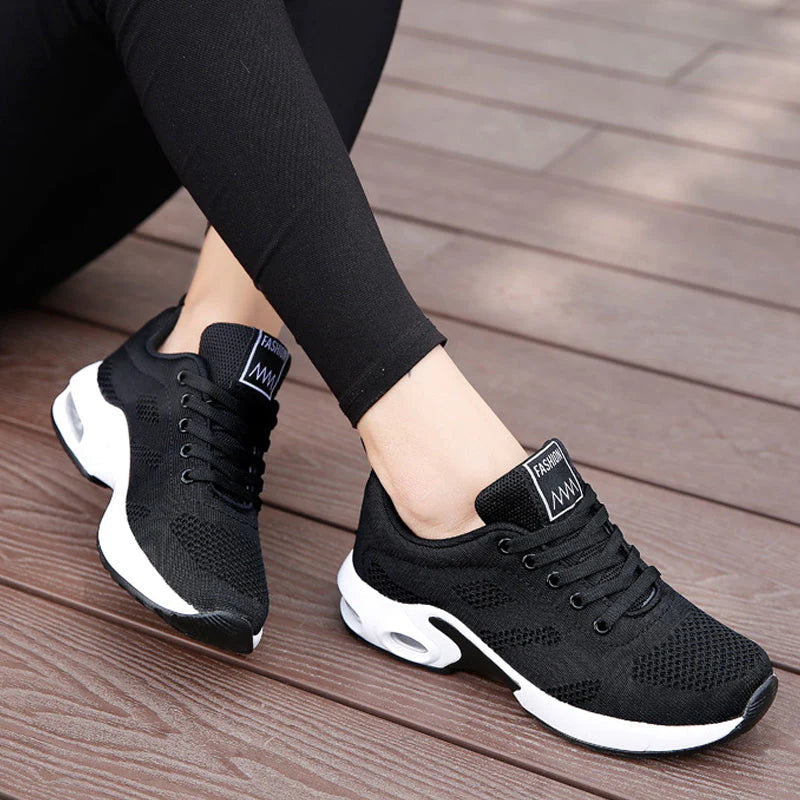 Clementine | Women's Arch Support Trainers Slip Resistant Cushioned