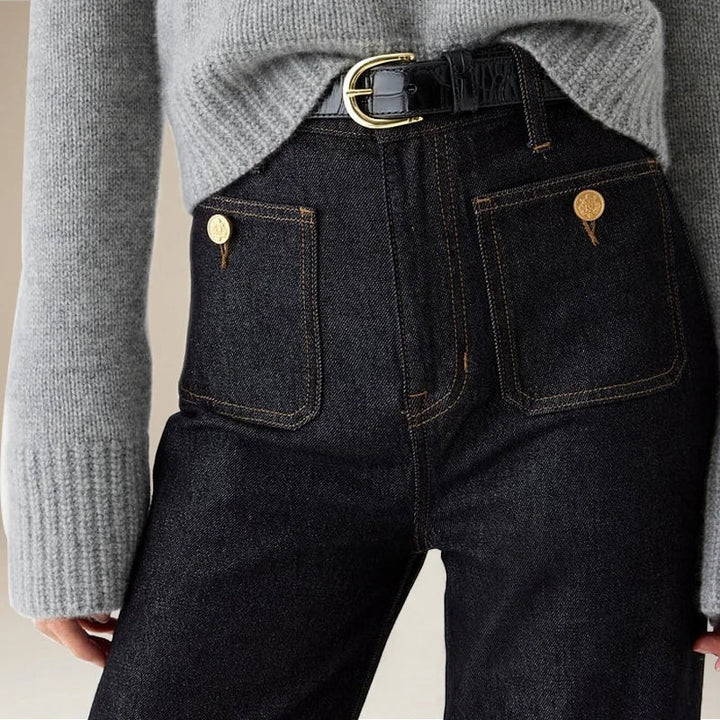 Marcella High Waist Wide Leg Jeans