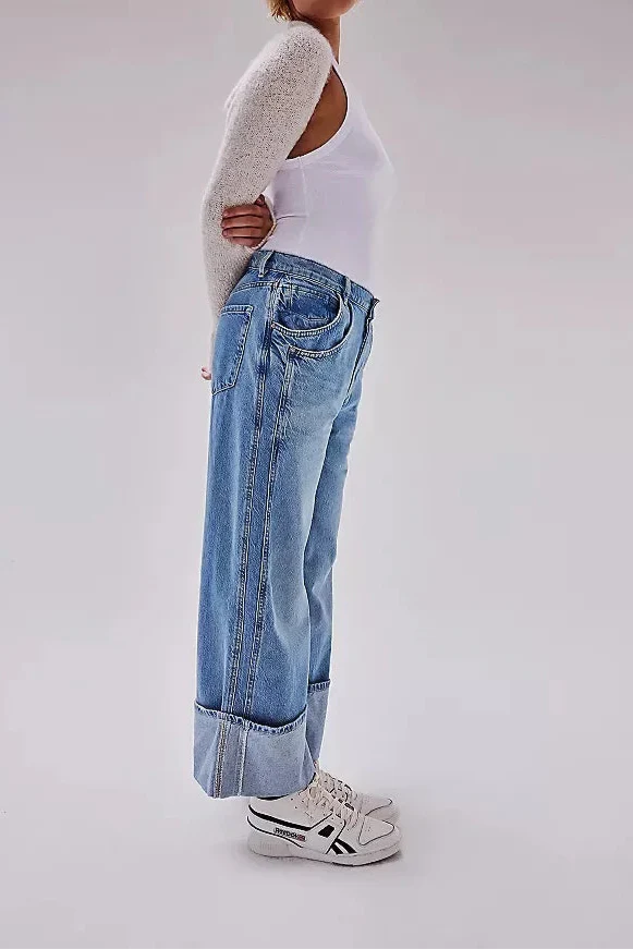 Maren American Style Vintage Denim Jeans