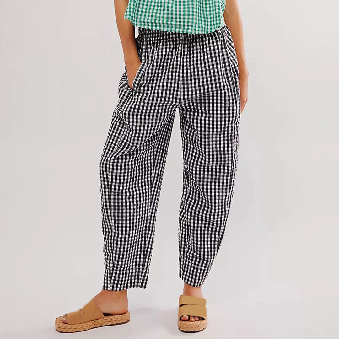 Elowina Checked Lounge Pants