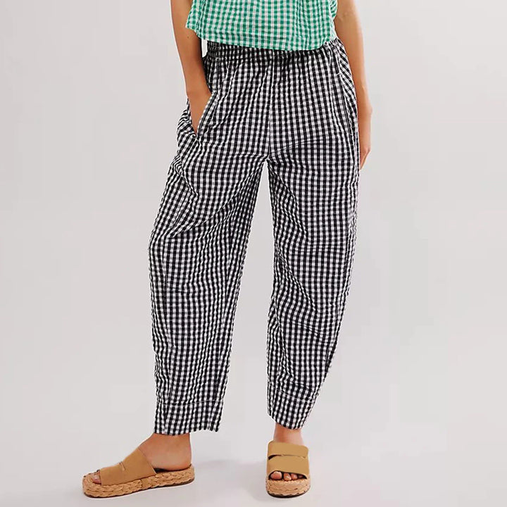 Elowina Checked Lounge Pants