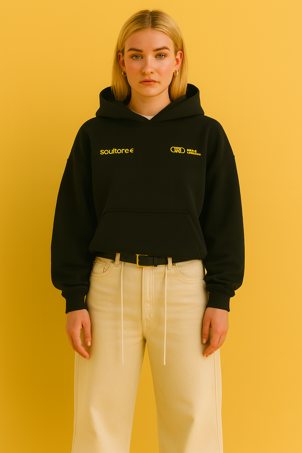 Hallie | Women's Oversized Pullover Hoodie with Back Print Relaxed Fit