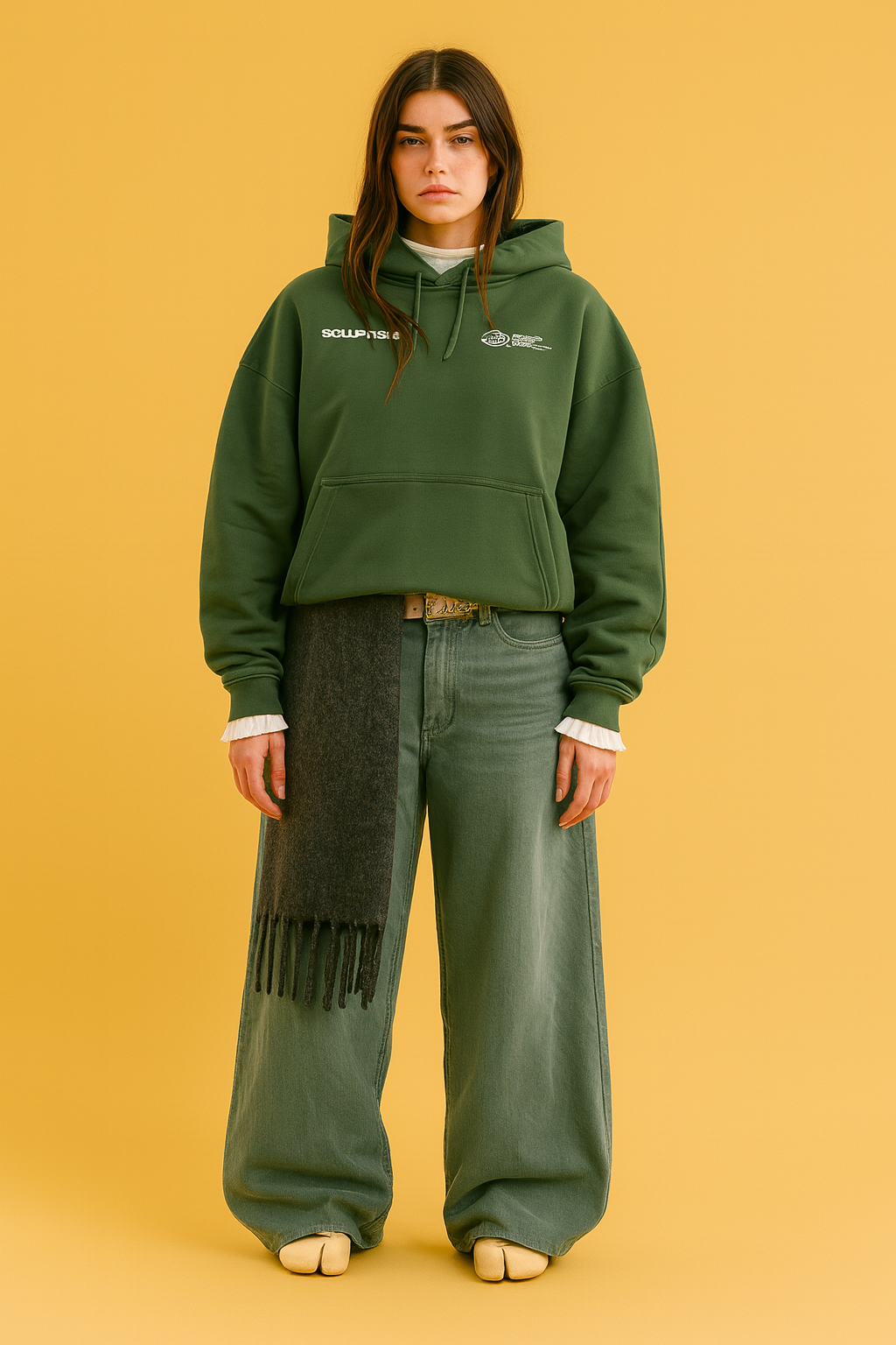 Hallie | Women's Oversized Pullover Hoodie with Back Print Relaxed Fit