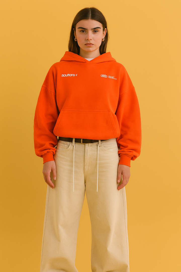 Hallie | Women's Oversized Pullover Hoodie with Back Print Relaxed Fit