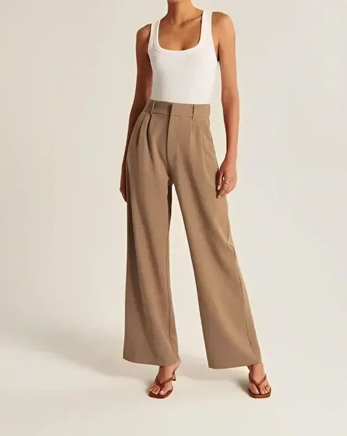 Valentina Tailored Wide Leg Trousers