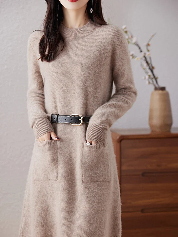 Elowen Winter Luxe Midi Dress
