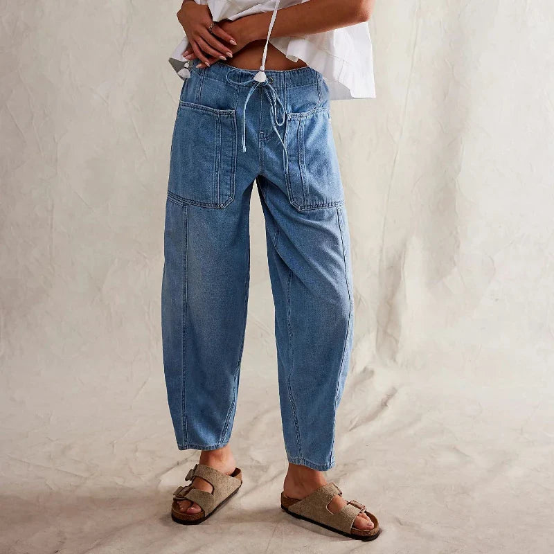 Marlowe Loose Fit Ankle Length Jeans