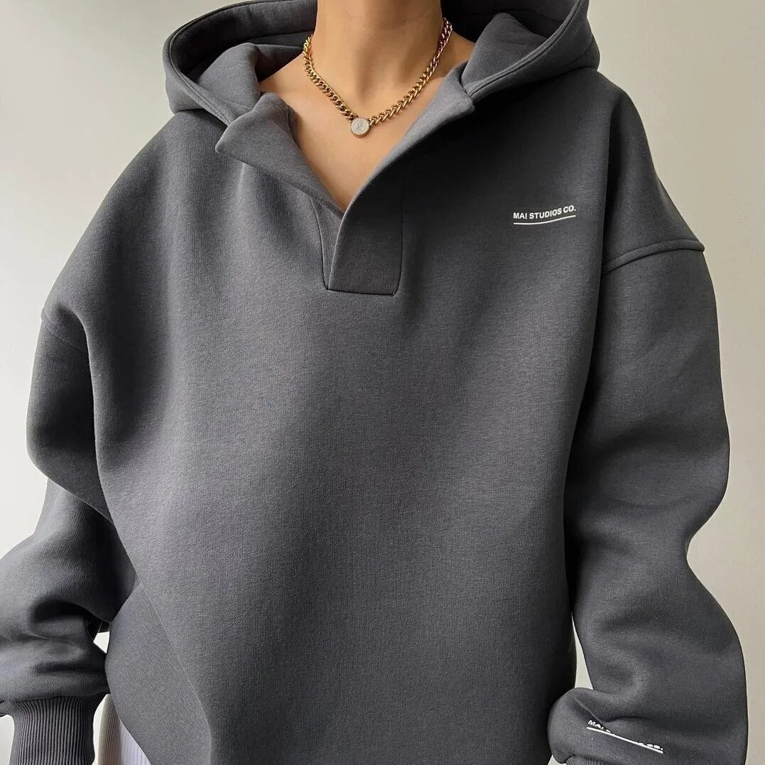 Sienna | Women's Hooded Long Sleeve Jumper Round Neck