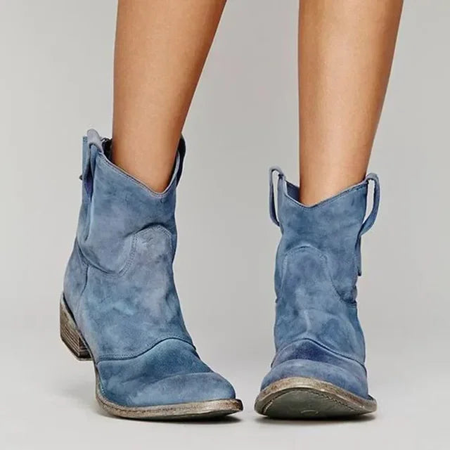 Camellia Cowboy Boots