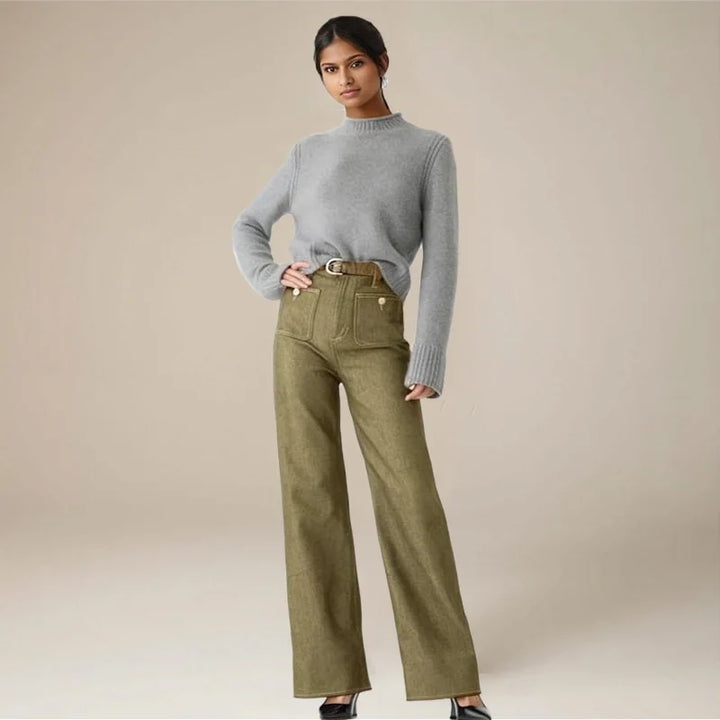 Marcella High Waist Wide Leg Jeans