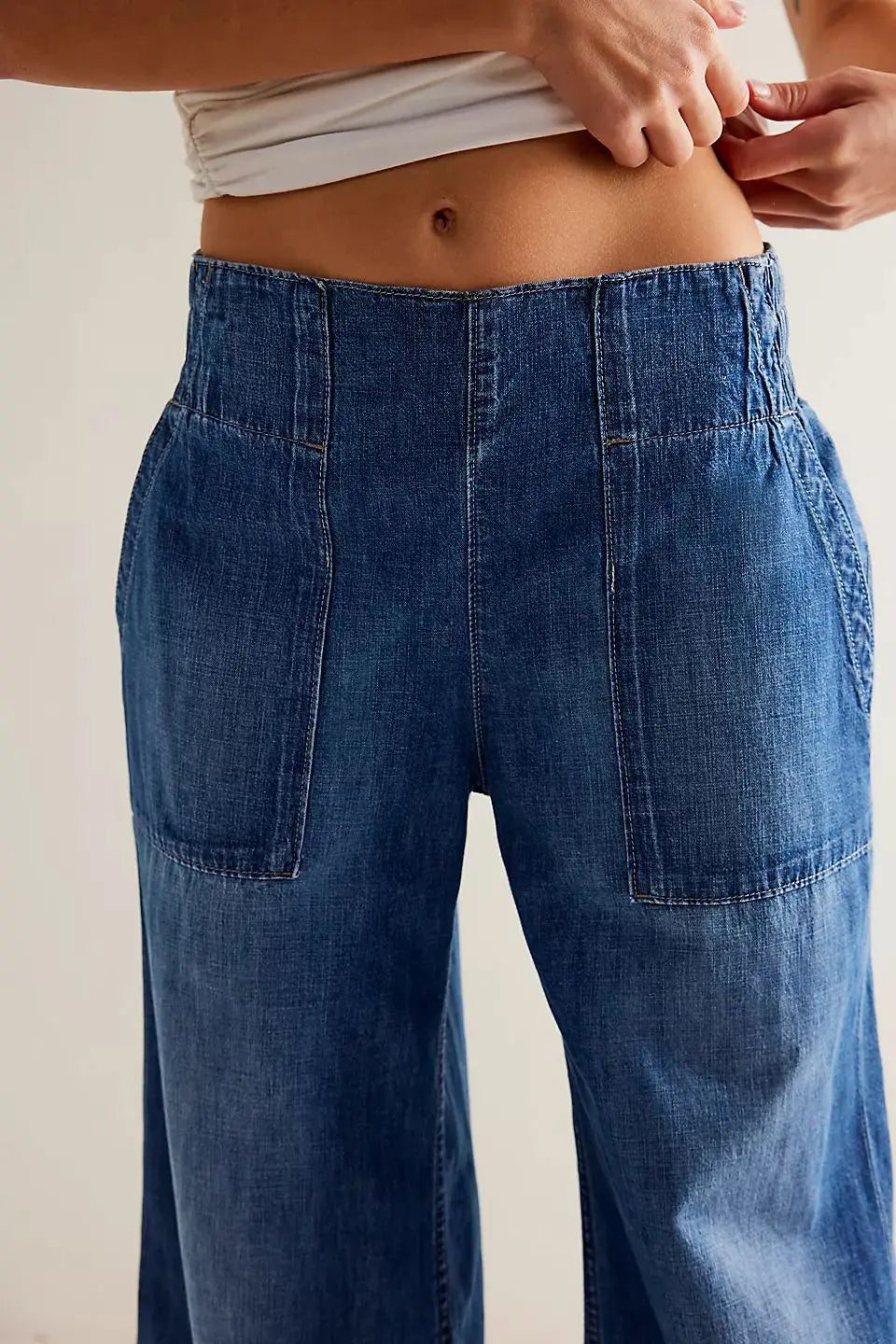Vivienne High Waist Wide Leg Jeans