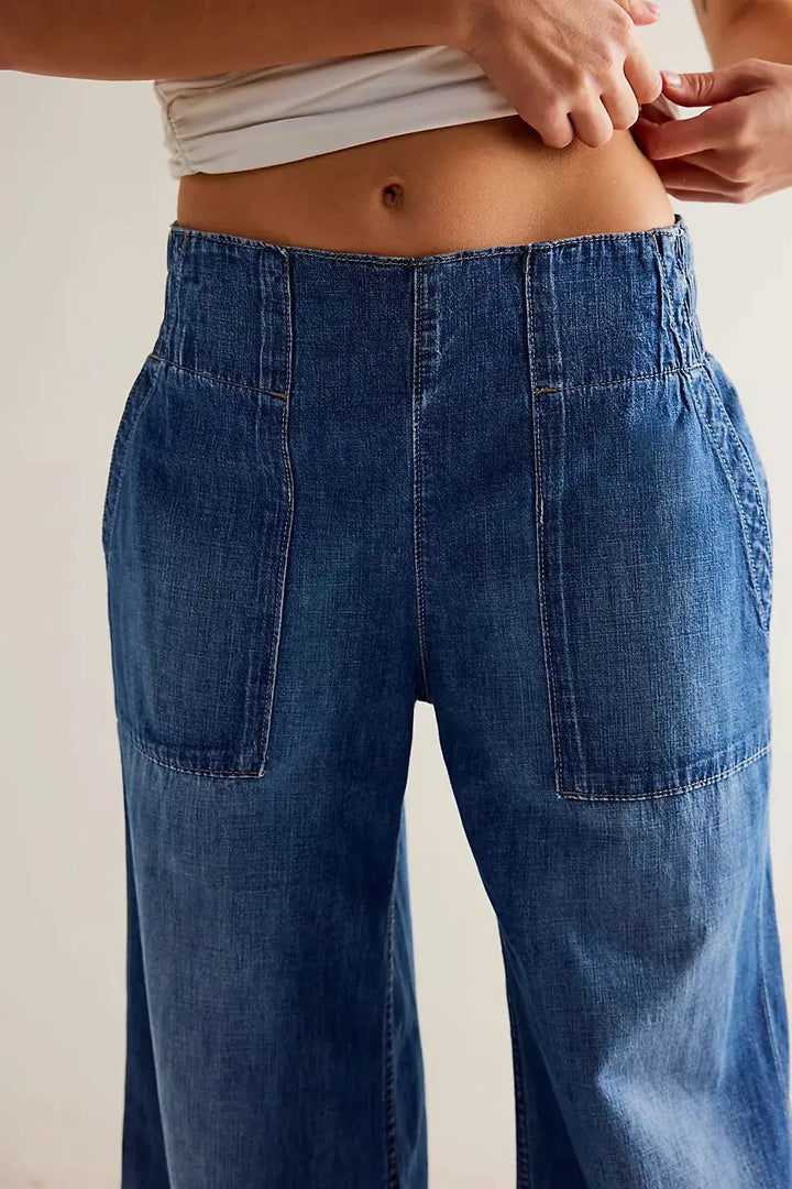 Vivienne High Waist Wide Leg Jeans
