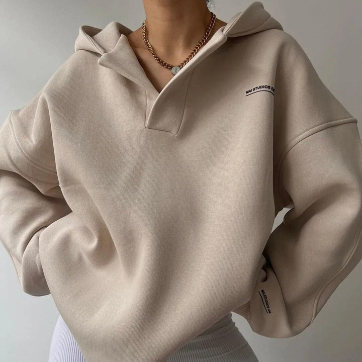 Sienna | Women's Hooded Long Sleeve Jumper Round Neck