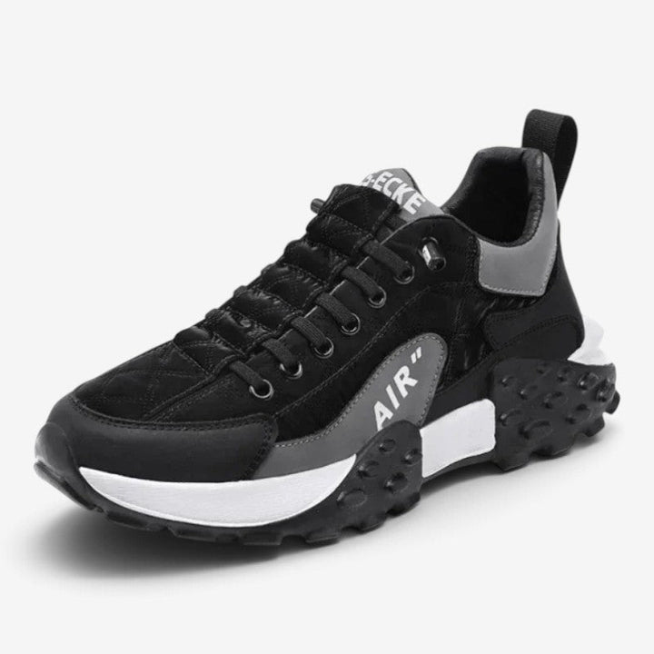 William | Men's Mesh Sports Trainers Lace-Up Rounded Toe