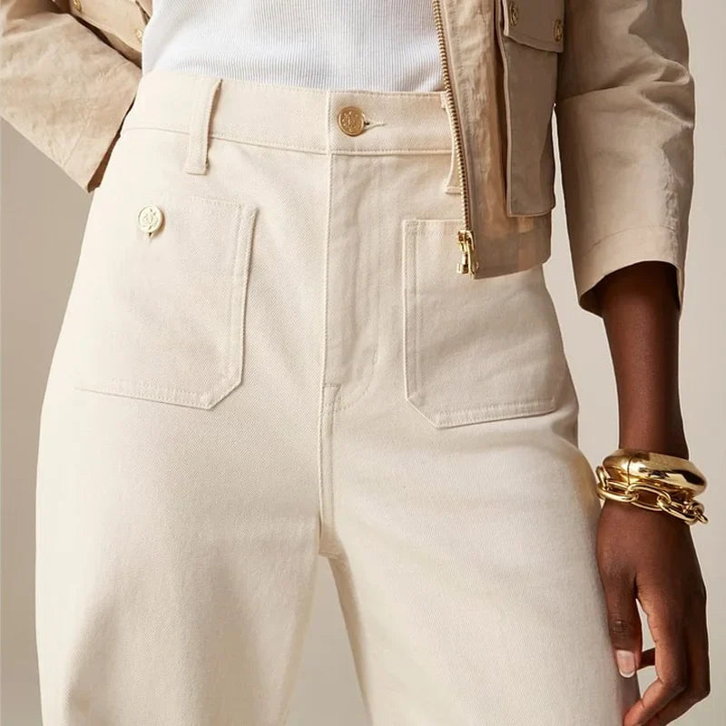 Marcella High Waist Wide Leg Jeans