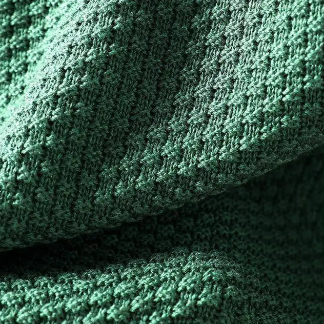 Maisie | Women's Knitted Jumper Ribbed Stand Collar Drop Shoulder