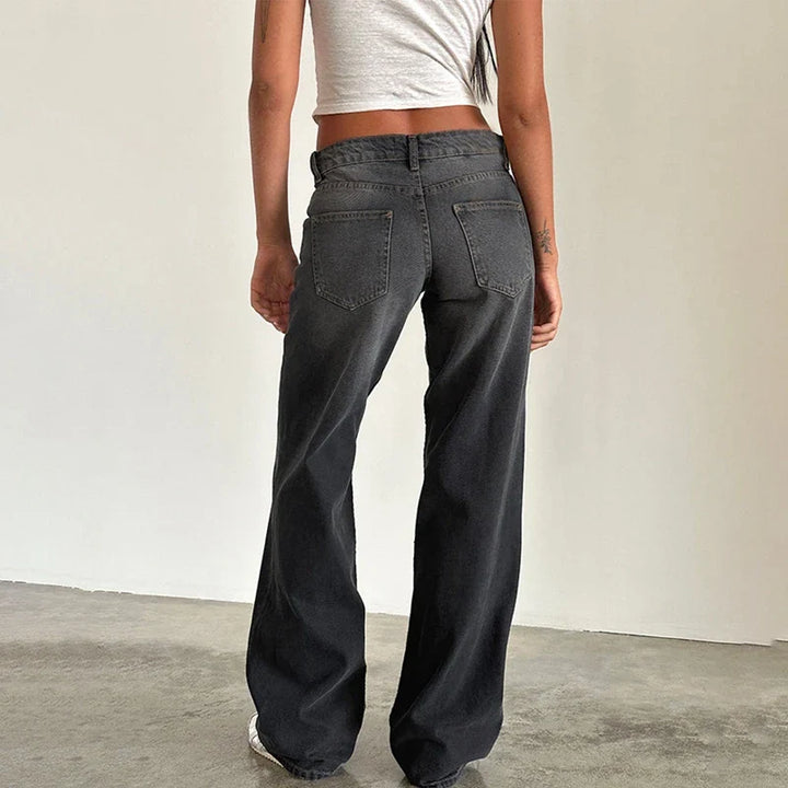 Virella Low Waist Wide Leg Jeans