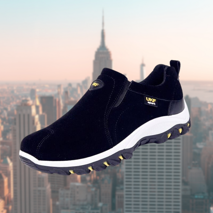 Reuben | Men's Slip-On Shoes Shock-Absorbing Non-Slip Sole Elastic Entry