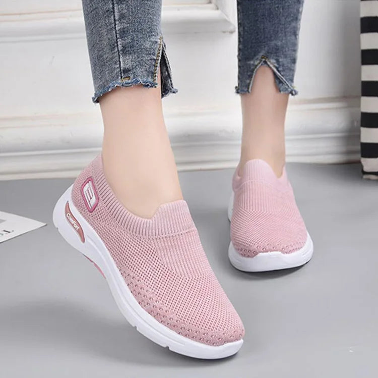 Ada | Women's Slip-On Trainers Arch Support Cushioned Sole