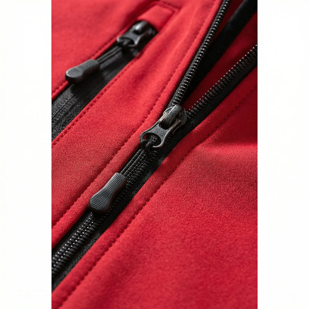 Harlow | Sporty Softshell Jacket with Hood and Windproof Protection