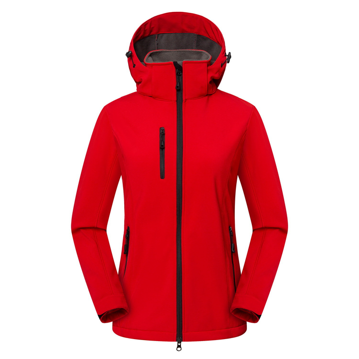 Harlow | Sporty Softshell Jacket with Hood and Windproof Protection