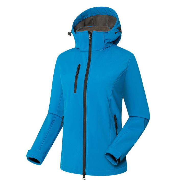 Harlow | Sporty Softshell Jacket with Hood and Windproof Protection