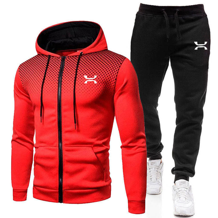 James | Men's 2-Piece Tracksuit Zip-Up Hoodie and Joggers Set