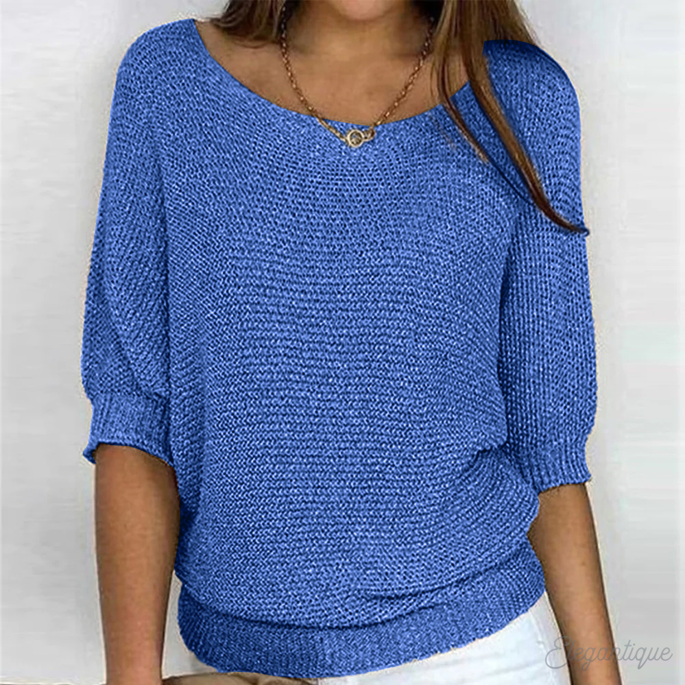 Genevieve | Women's Breathable Soft Fabric Top Easy Care Fit