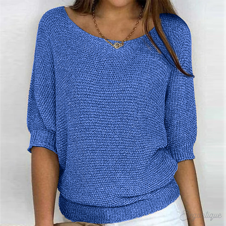 Genevieve | Women's Breathable Soft Fabric Top Easy Care Fit
