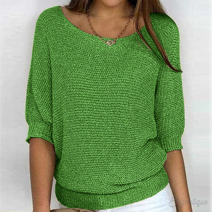 Genevieve | Women's Breathable Soft Fabric Top Easy Care Fit