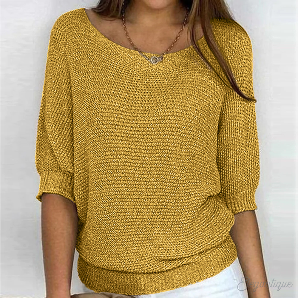 Genevieve | Women's Breathable Soft Fabric Top Easy Care Fit