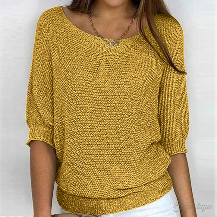 Genevieve | Women's Breathable Soft Fabric Top Easy Care Fit