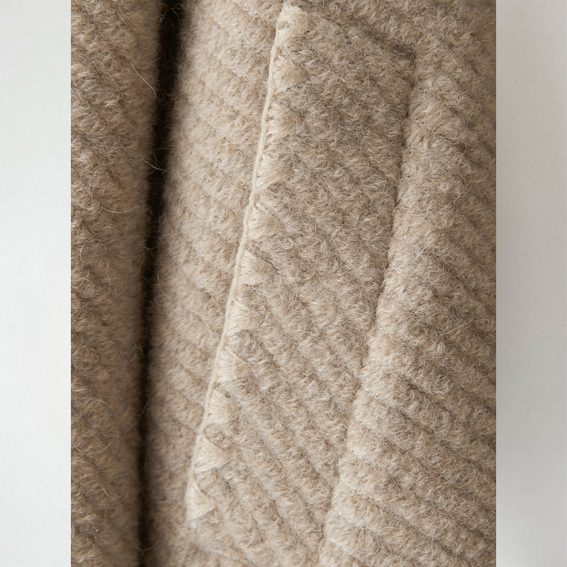 Georgiana | Women's Collarless Cardigan Button Up Patch Pockets