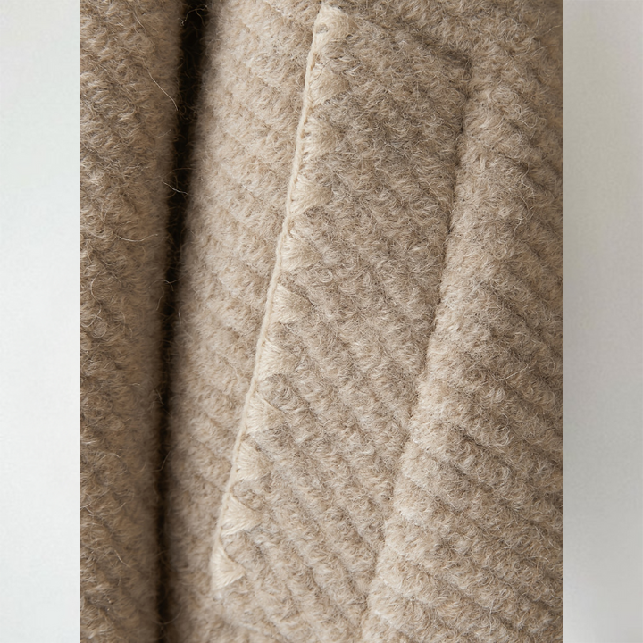 Georgiana | Women's Collarless Cardigan Button Up Patch Pockets