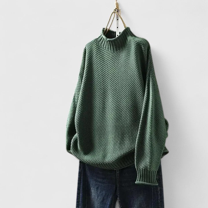 Bella | Women's Classic Knitted Jumper Easy-Care Relaxed Fit