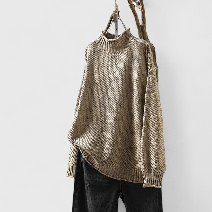 Bella | Women's Classic Knitted Jumper Easy-Care Relaxed Fit