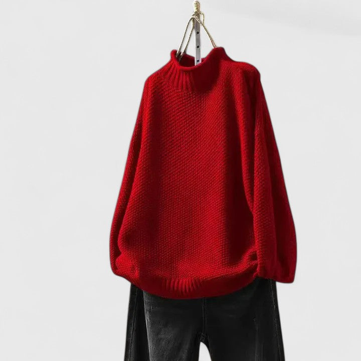 Bella | Women's Classic Knitted Jumper Easy-Care Relaxed Fit