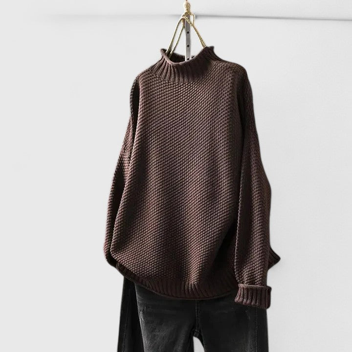 Bella | Women's Classic Knitted Jumper Easy-Care Relaxed Fit