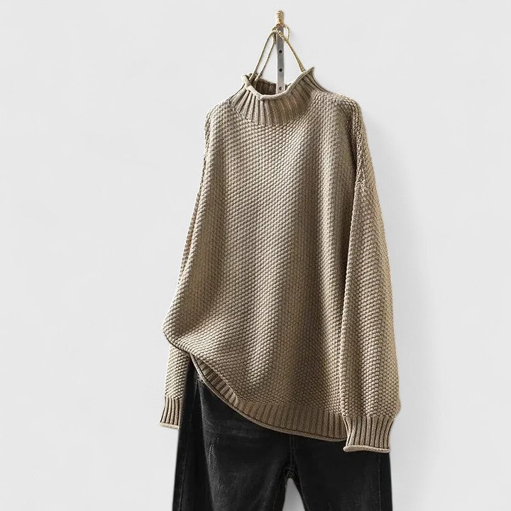 Bella | Women's Classic Knitted Jumper Easy-Care Relaxed Fit