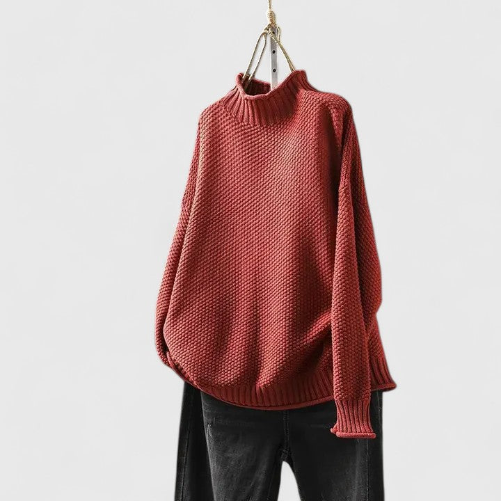 Bella | Women's Classic Knitted Jumper Easy-Care Relaxed Fit
