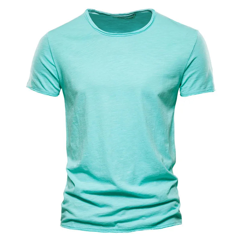 Mason | Men's Crew Neck T-Shirt Crease-Resistant Breathable Short Sleeve