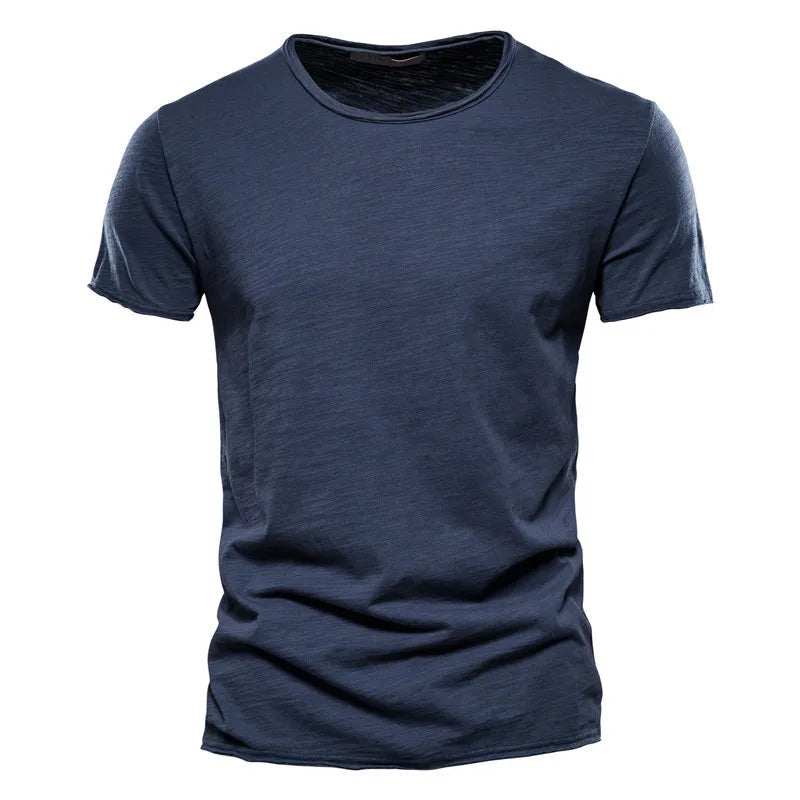 Mason | Men's Crew Neck T-Shirt Crease-Resistant Breathable Short Sleeve
