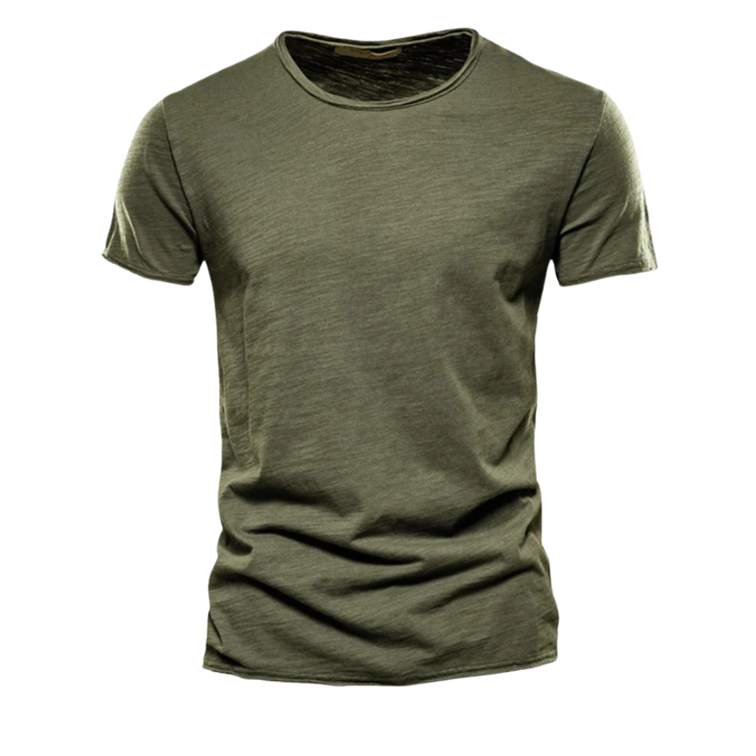 Mason | Men's Crew Neck T-Shirt Crease-Resistant Breathable Short Sleeve