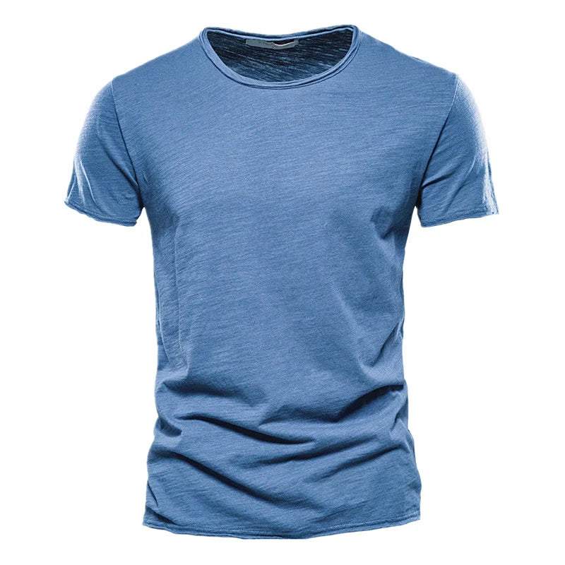 Mason | Men's Crew Neck T-Shirt Crease-Resistant Breathable Short Sleeve