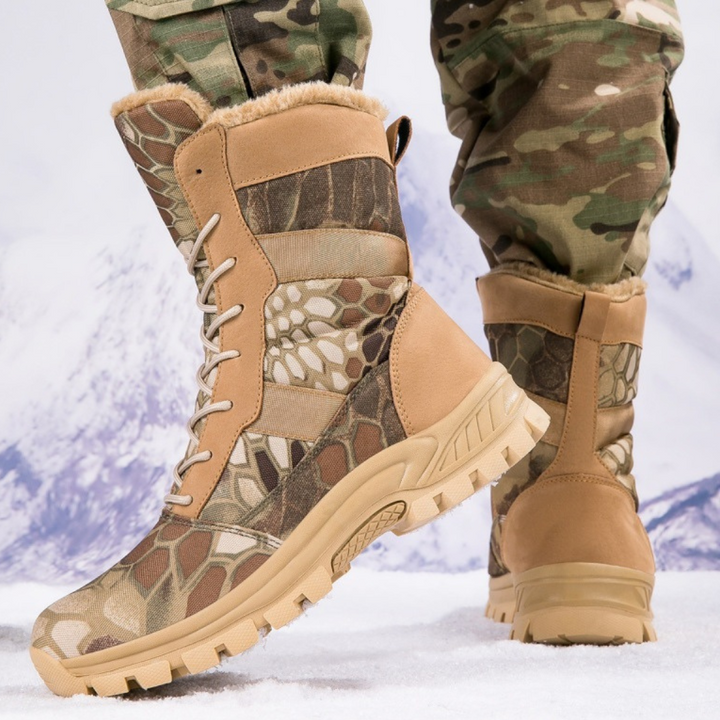 Men’s Tactical Combat Boots Reinforced High Ankle Grip