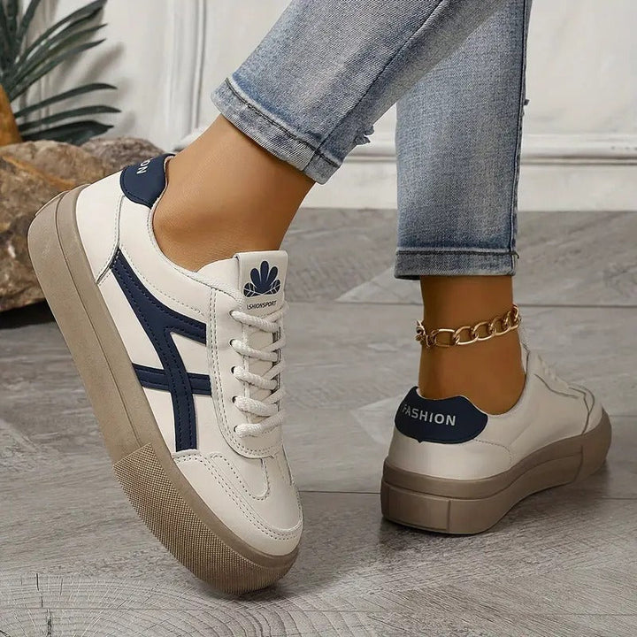 Jessica | Women's Retro Trainers Cushioned Sole Casual Shoes