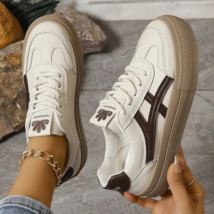 Jessica | Women's Retro Trainers Cushioned Sole Casual Shoes
