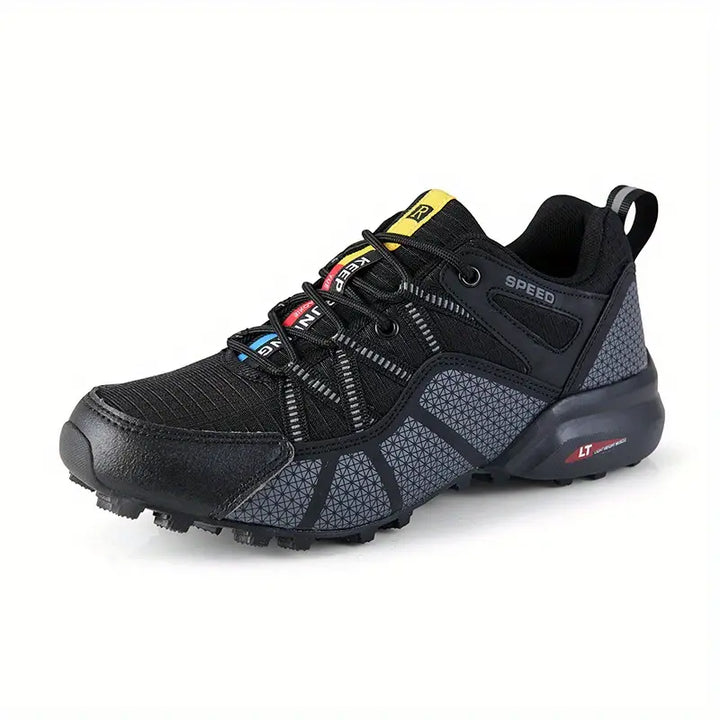 Kenneth | Men's Trail Trainers Deep-Tread Sole Reinforced Upper
